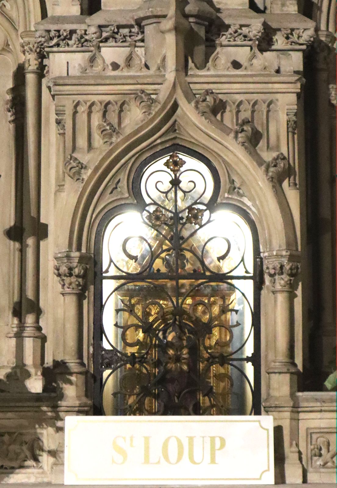 Reliquiar, 1918, in der Kirche Saint-Michel-des-Lions in Limoges
