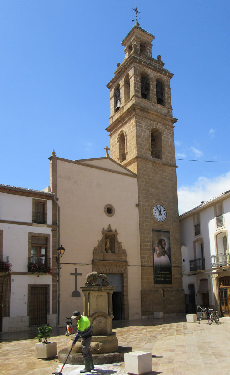 Kirche in Gata de Gorgos