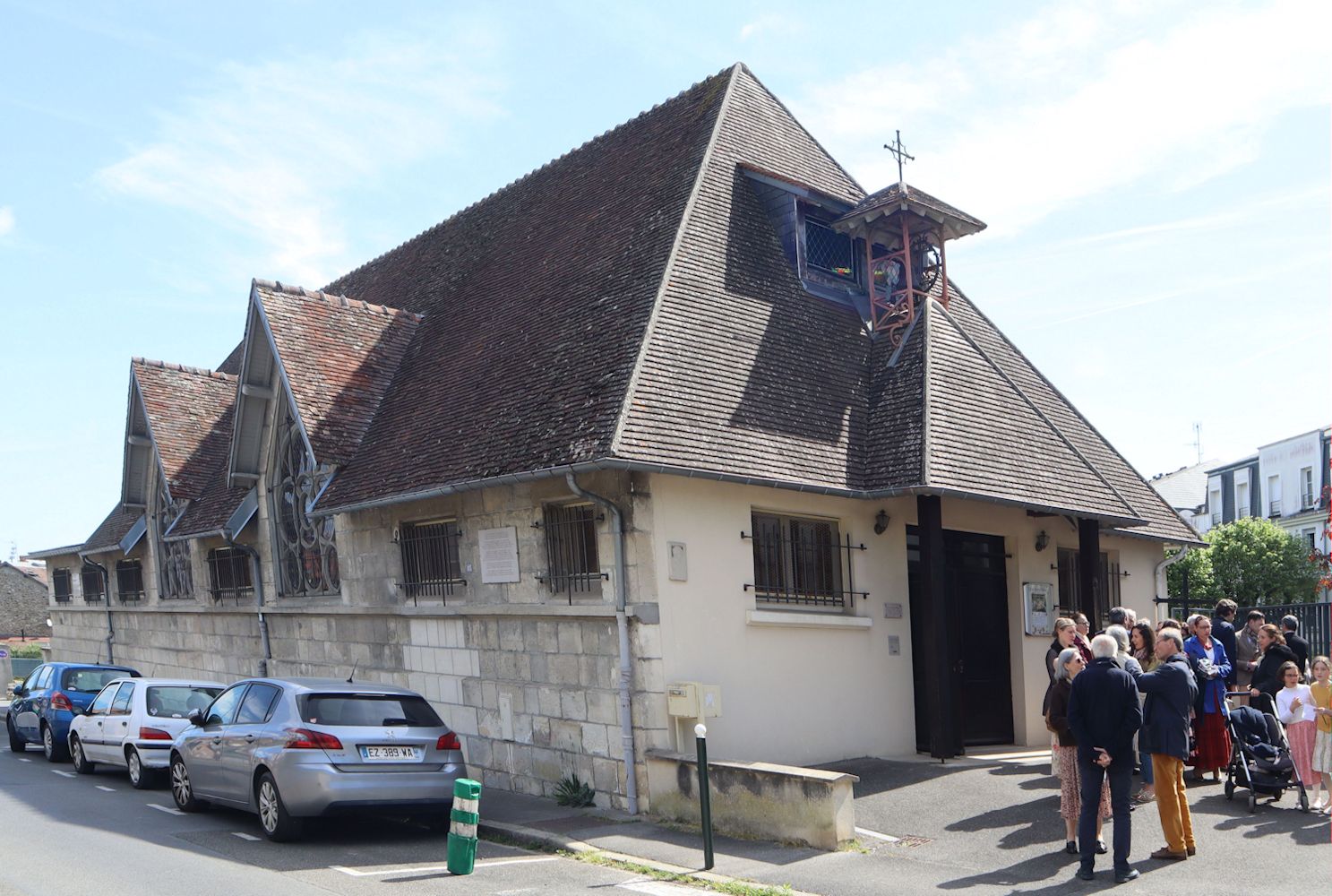 Kapelle Sainte-Thérèse an der Stelle des ehemaligen Klosters der Unbeschuhte Karmelitinnen in Compiègne
