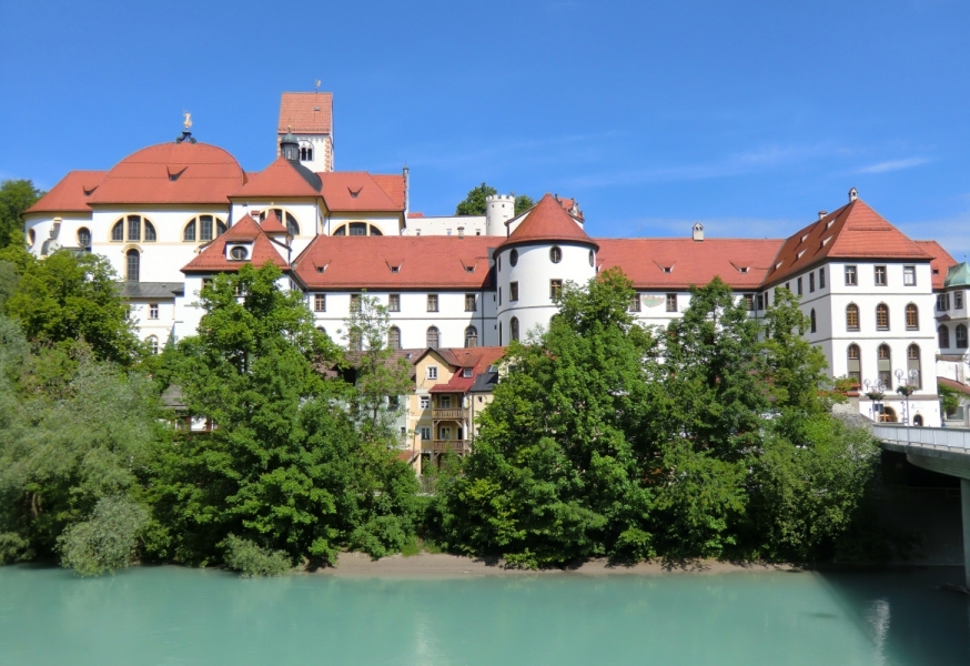 Gesamtkomplex des ehemaligen Klosters und der Basilika St. Mang in Füssen