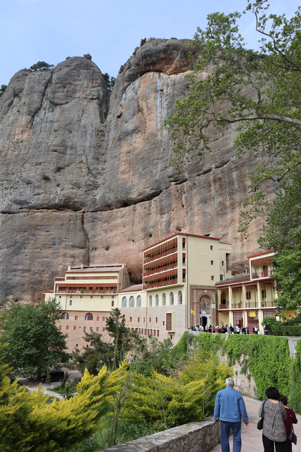 Kloster Mega Spilaio bei Kalavrita heute