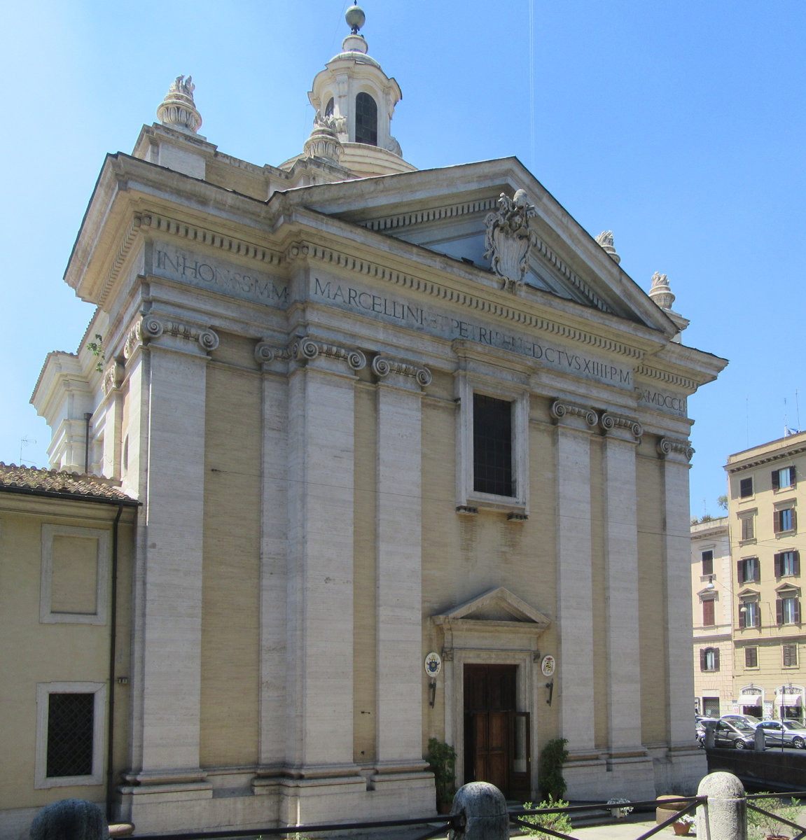 Kirche Santi Marcellino e Pietro in Rom
