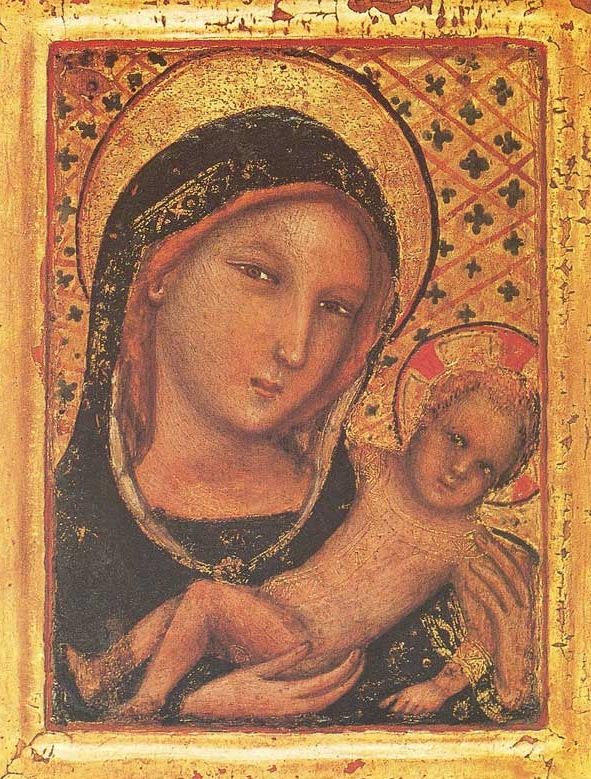 Vitale da Bologna († 1359): Marcolinus' Marienbild, im ehemaligen Dominikanerkloster, heute Museum San Domenico in Forlì
