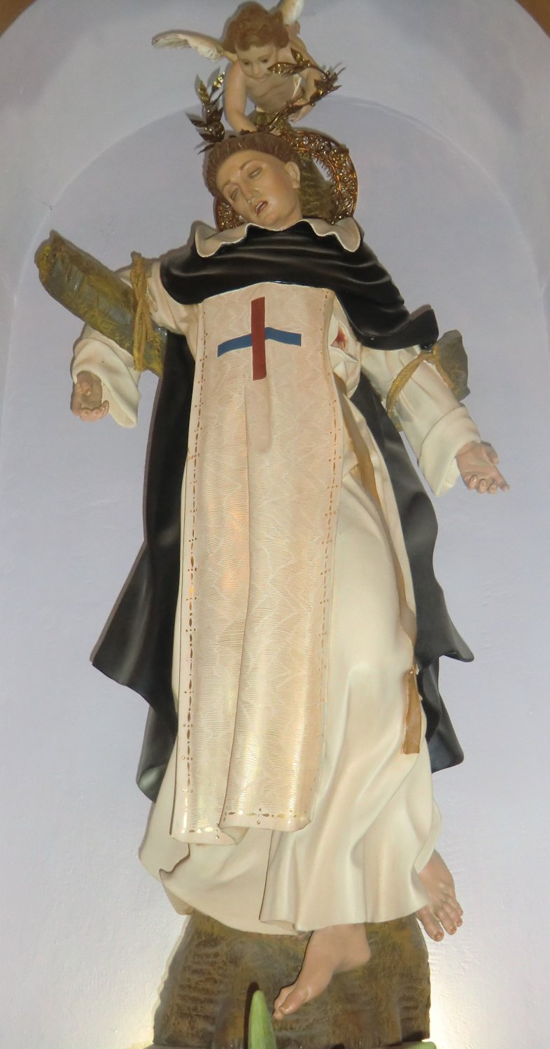 Statue im Santuario Virgen de la Cabeza bei Andújar