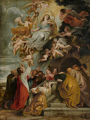Peter Paul Rubens: Mariä Himmelfahrt, um 1625 (?), National Gallery of Art in Washington