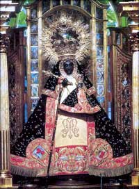 Die „Schwarze Madonna” im Kloster Guadalupe
