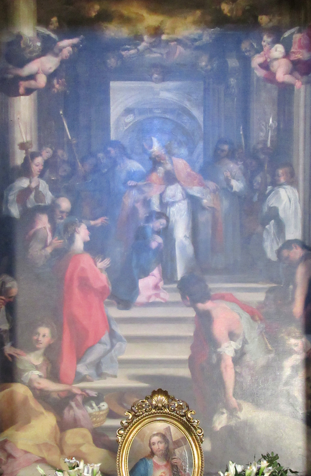 Federico Barocci: Bild, 1603, in der Kirche Santa Maria in Vallicella in Rom