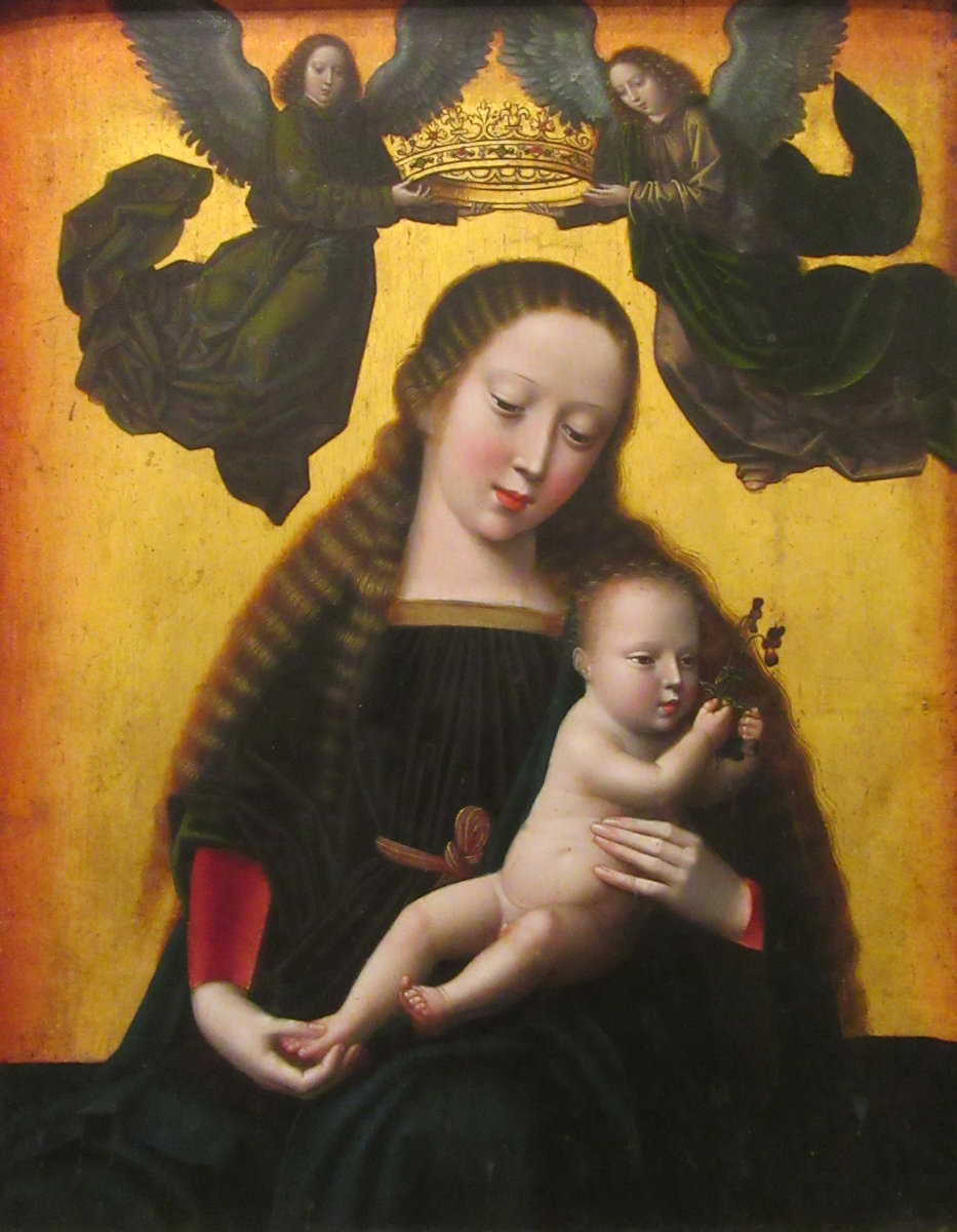 Gérard David: Maria mit dem Jesuskind, um 1490, in der Sakristei der Kathedrale in Toledo
