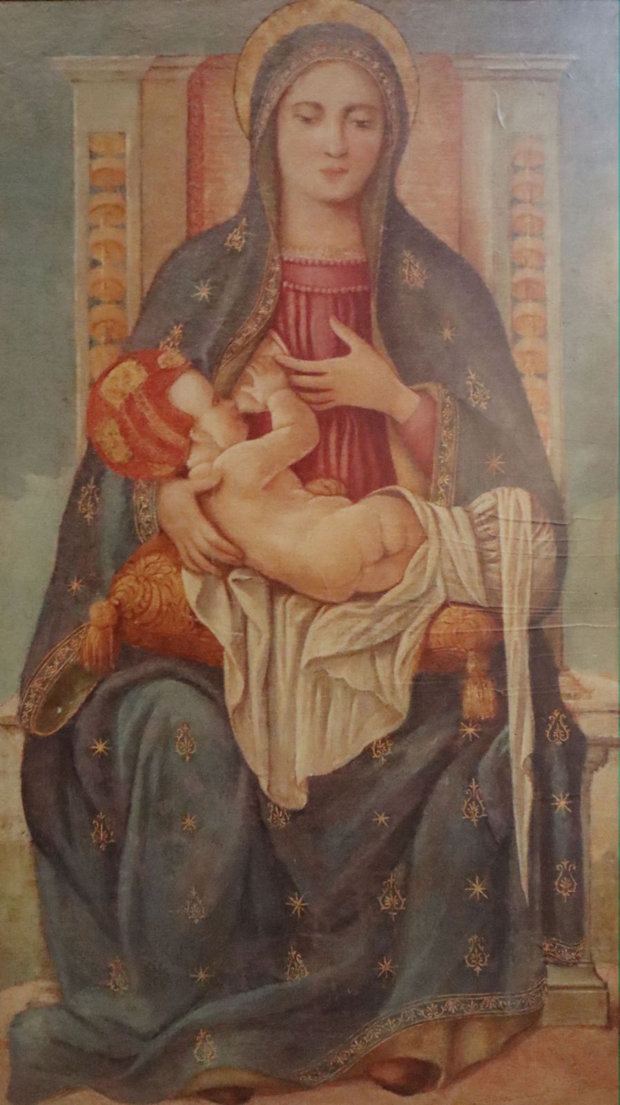Barbara Longhi (1552 - 1638): Maria lactans, in der Konkathedrale Santa Maria Assunta in Cervia bei Ravenna