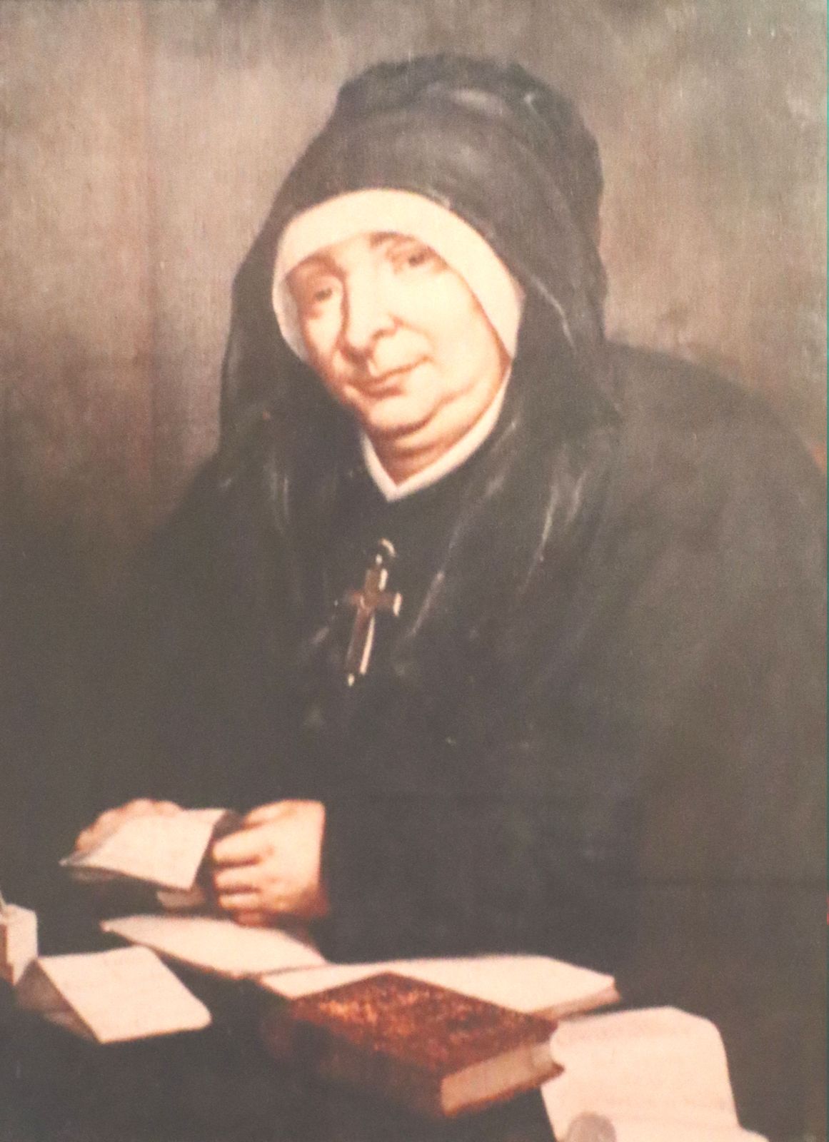 Bild in der Pfarrkirche in Montpezat-sous-Bauzon
