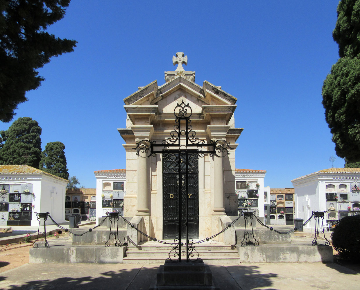 Kapelle im Friedhof von Silla