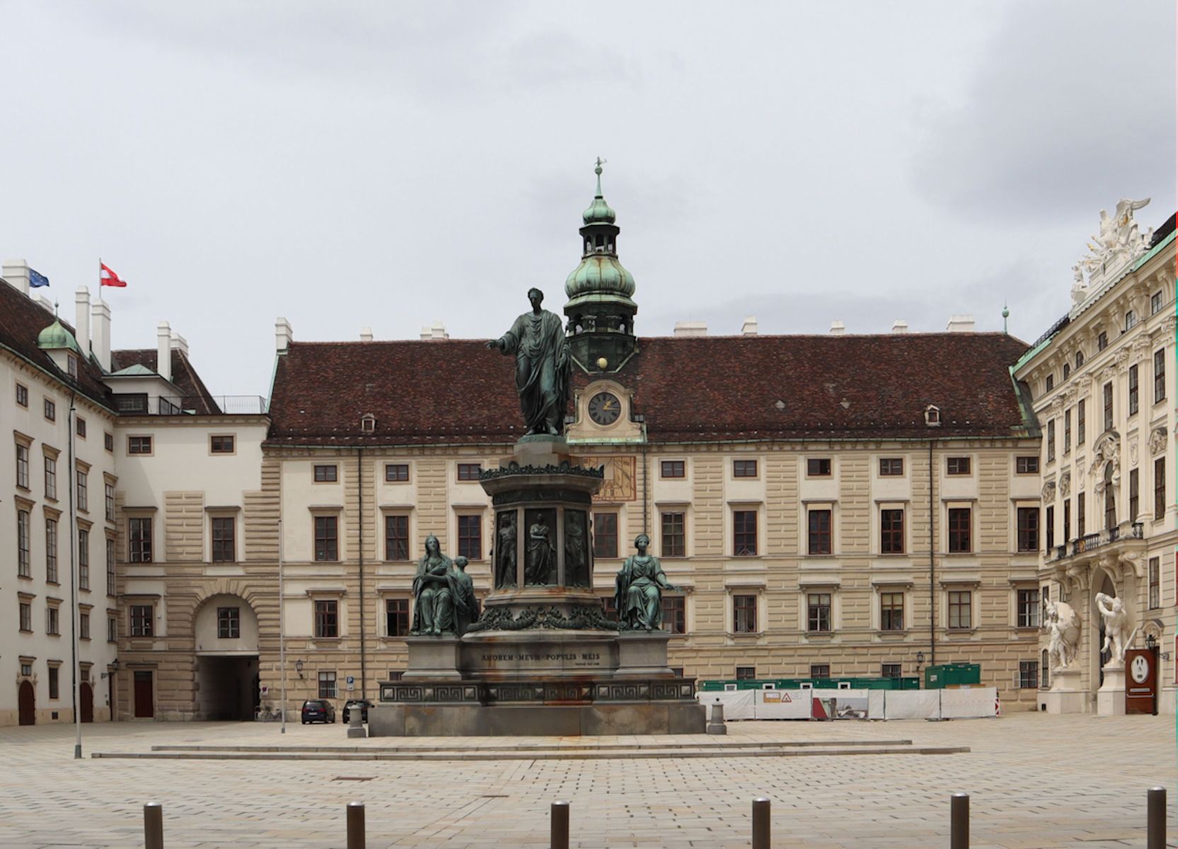 Amalientrakt der Hofburg in Wien