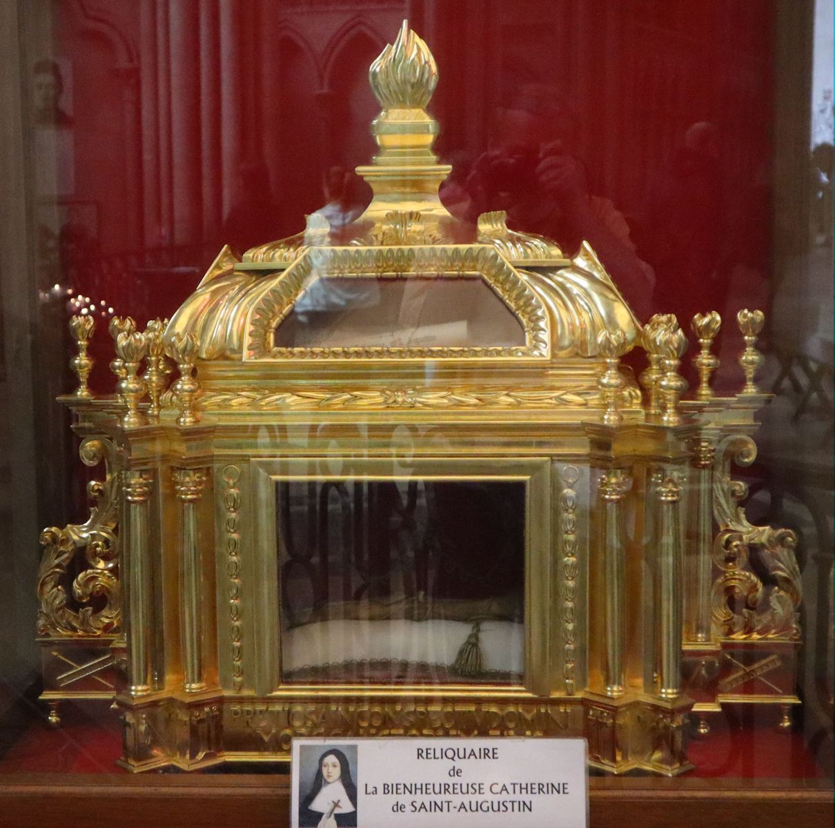 Reliquiar in der Kathedrale in Bayeux