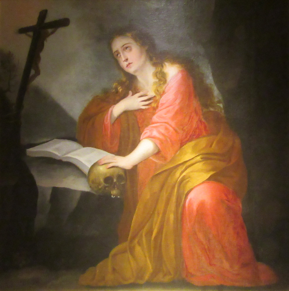Mailänder Schule: Maria Magdalena als Büßerin, 17. Jahrhundert, im Museum in Alba de Tormes