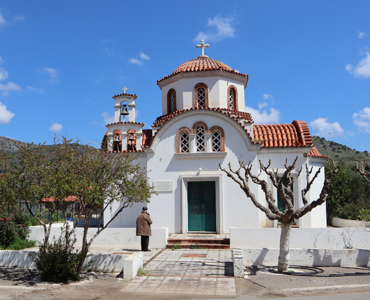 Ikone in der Kirche Agia Paraskevi in Chersonissos auf Kreta