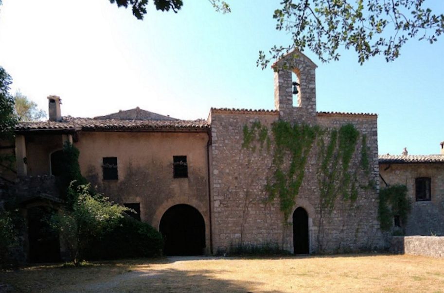 Einsiedelei nahe Campello sul Clitunno