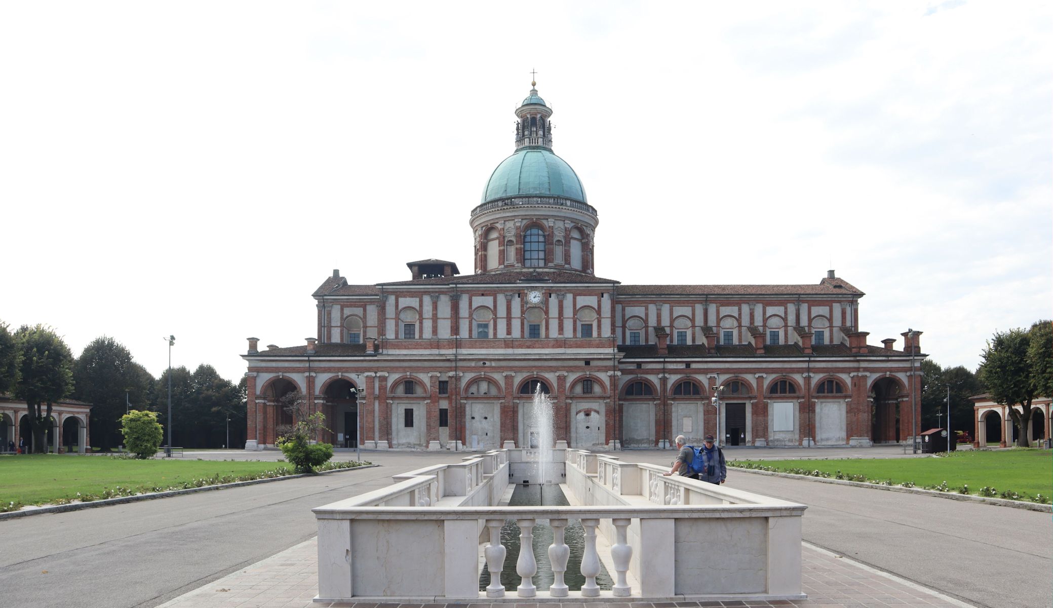 Sanktuarium in Caravaggio, ab 1575 an Stelle einer ersten Kirche erbaut unter Karl Borromäus