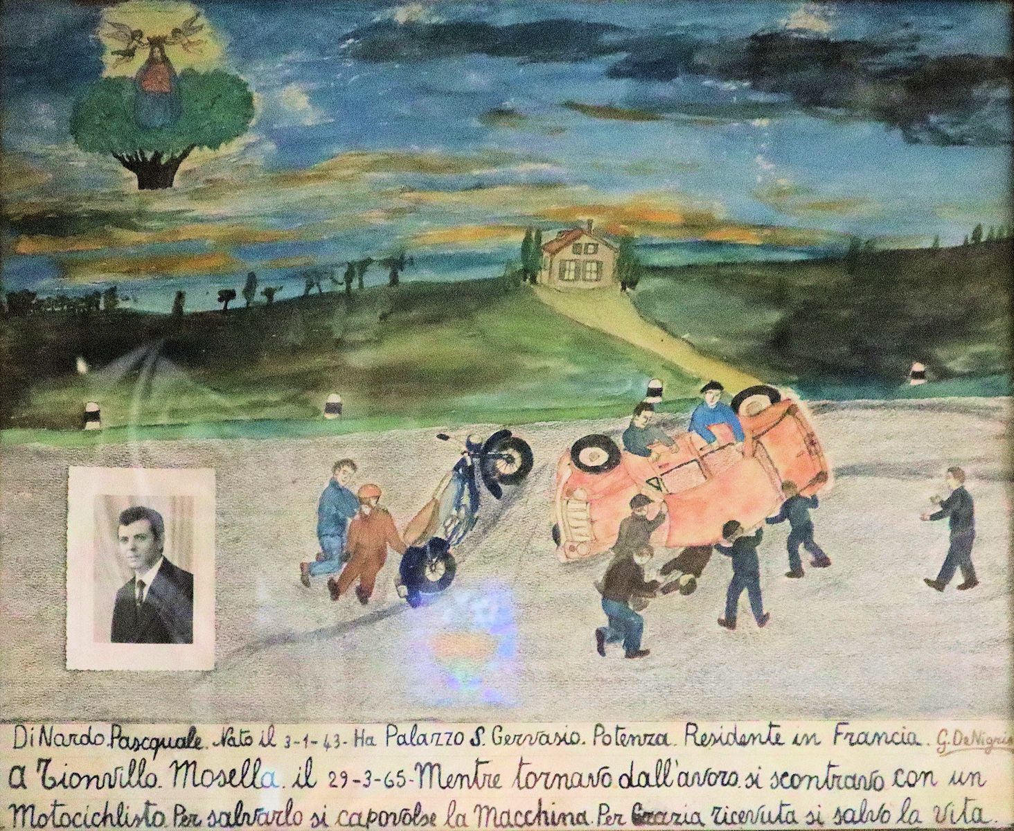 Ex voto im Sanktuarium Incoronata