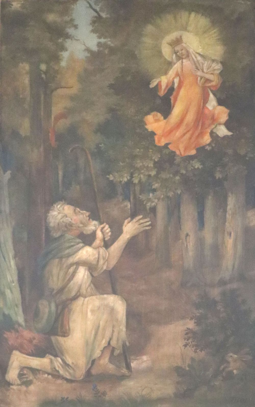 Bild in der Kirche St. Johann Baptist in Herford