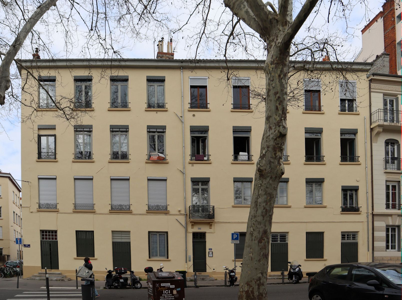 Haus der weiteren Erscheinungen Croix-Rousse in Lyon