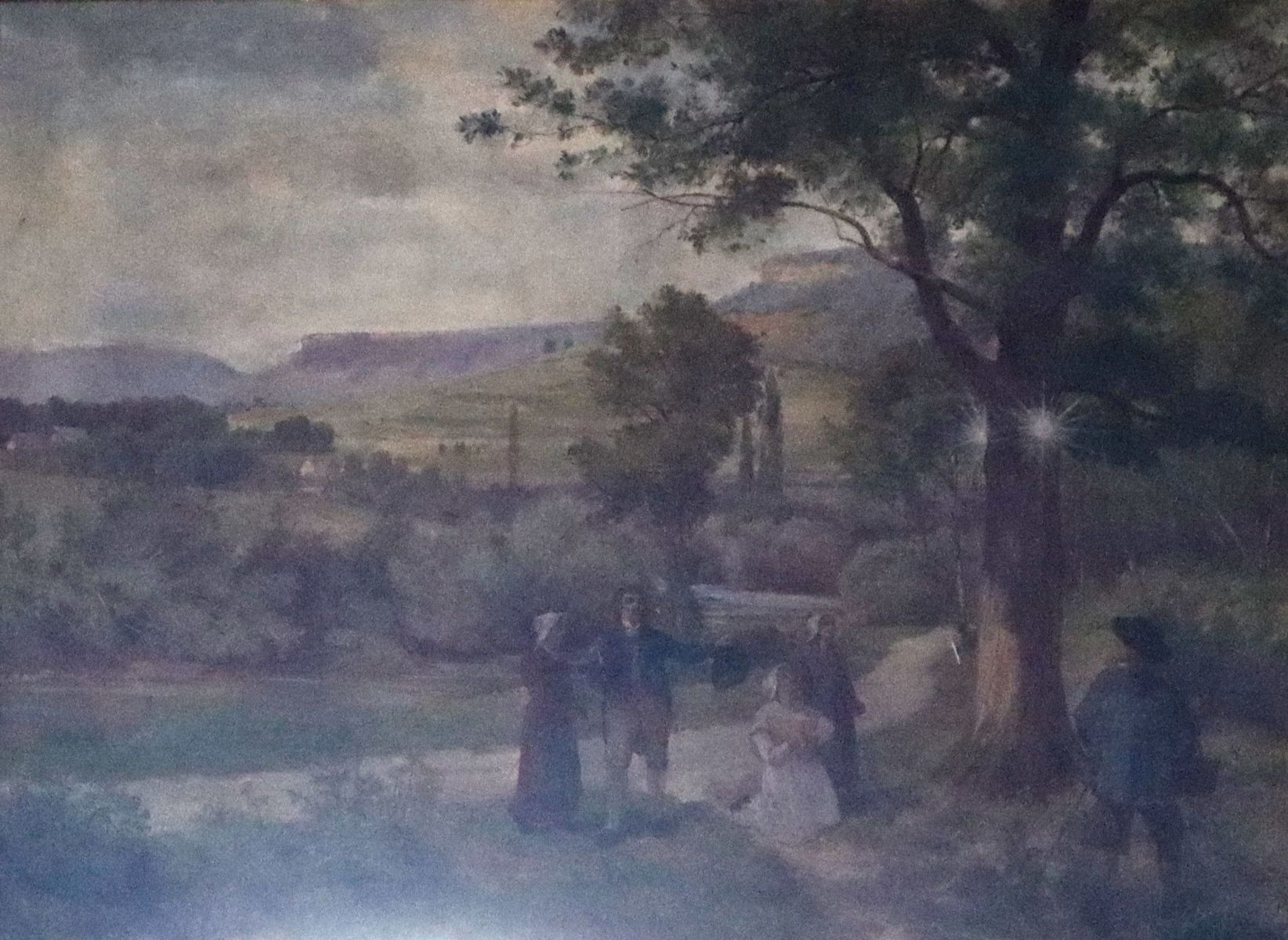 Isembart und Simon: Die Erscheinung vom 15. August 1803 an der Eiche, in der Kapelle in Maisières-Notre-Dame