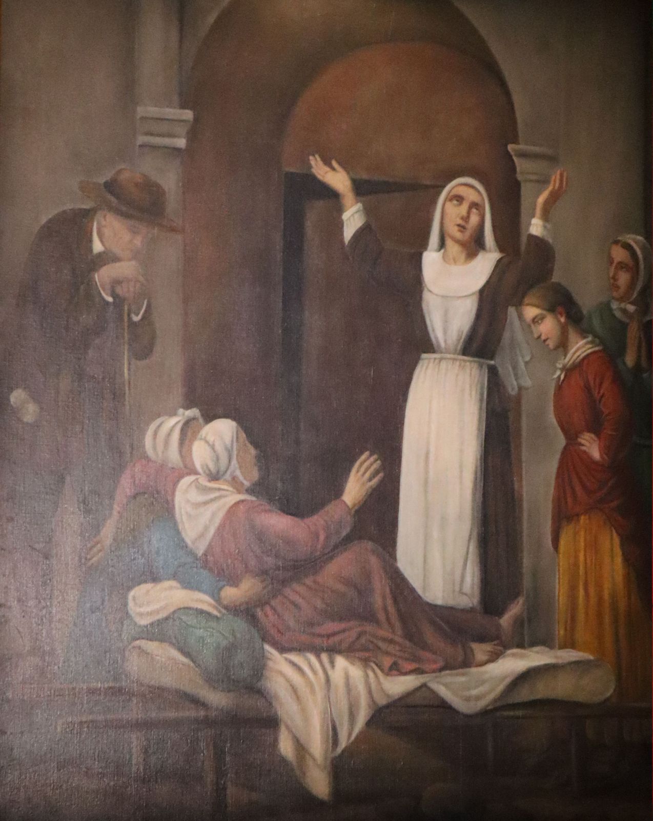 Am 18. September 1665 ereignet sich durch Benoîte Rencurel die erste wundersame Heilung an der kranken Catherine Vial, im Sanktuarium bei Saint-Étienne-le-Laus