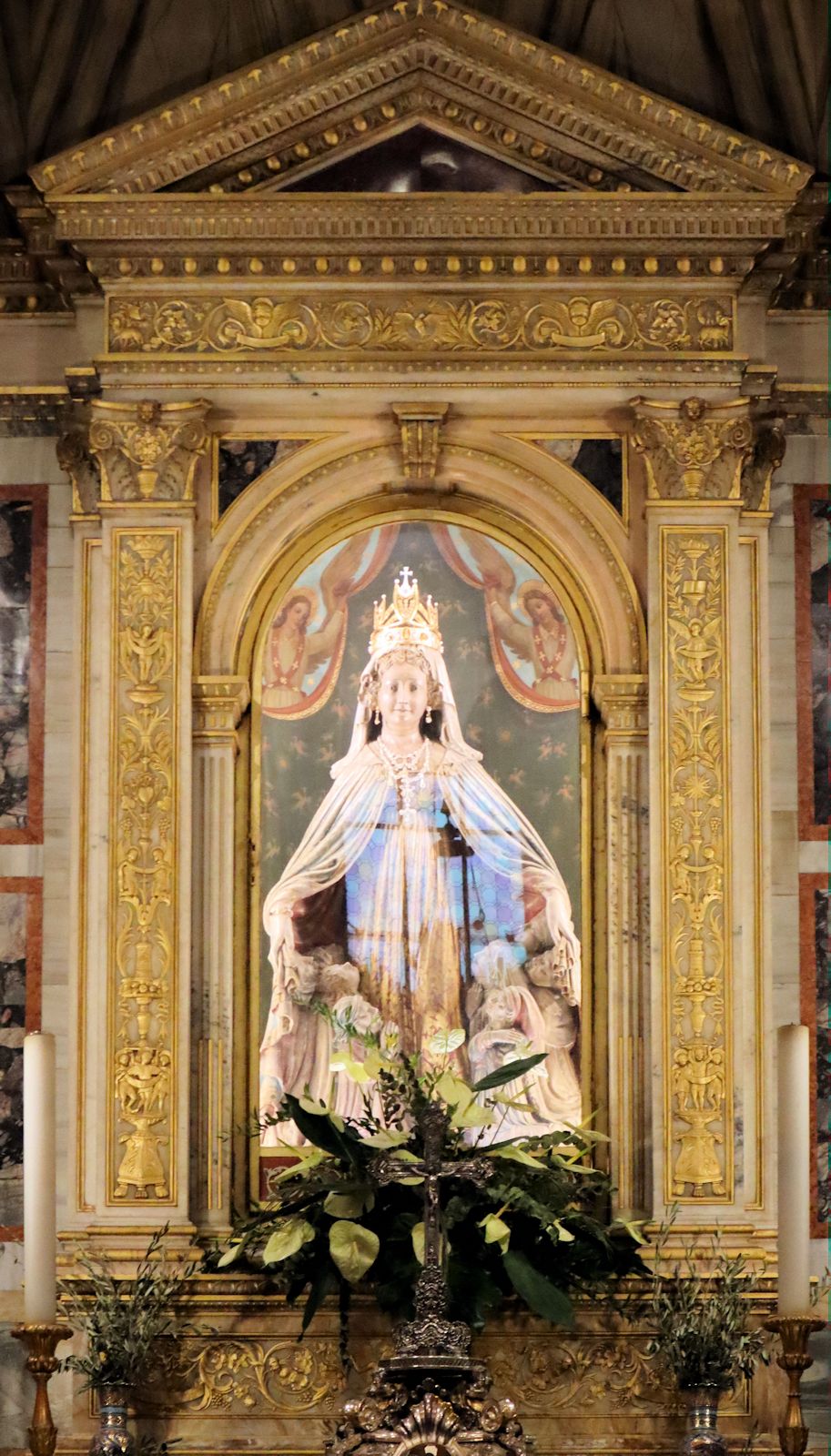 Gnadenbild im Santuarium Madonna di Monte Berico in Vicenza