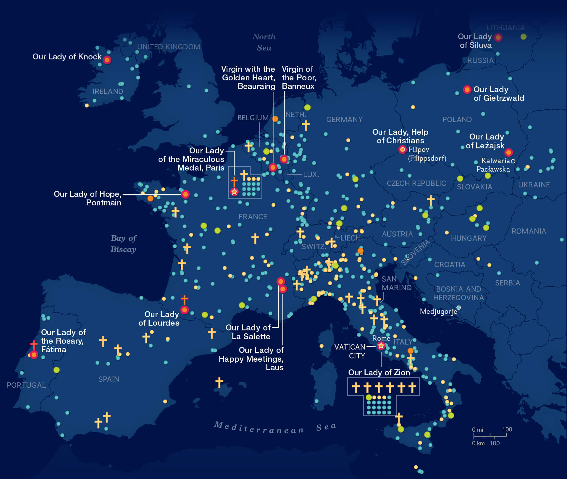 Marienerscheinungen in Europa