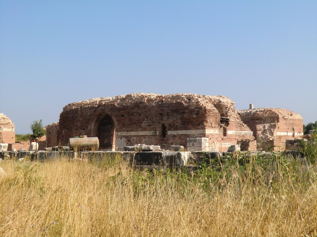 Reste der Marienkirche in Ephesus / Selçuk