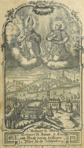 sveta Marin in Anijan iz Irschenberga - škof in diakon, mučenca