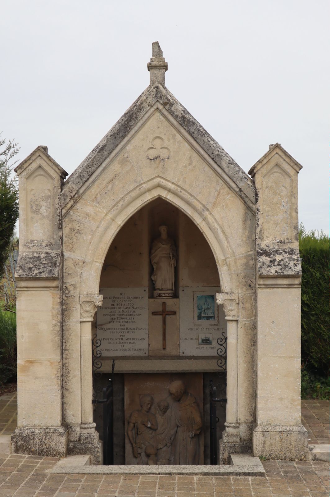 Kapelle an der Stelle des abgegangenen Klosters in Corbeny
