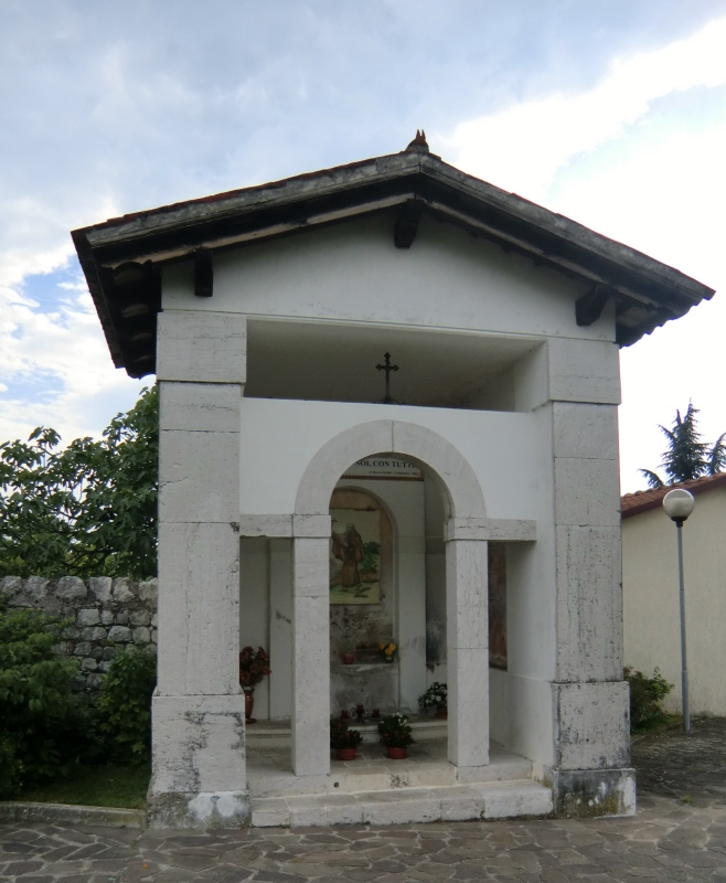 Marcos Kapelle unweit seines Geburtshauses in Vilotta d'Aviano