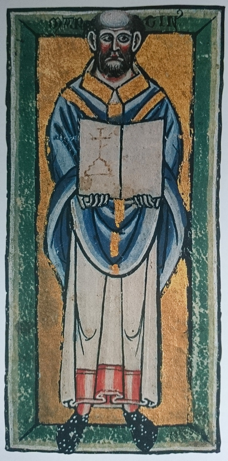 Buchmalerei: Martin, 12. Jahrhundert, in den Codices Santo Martino