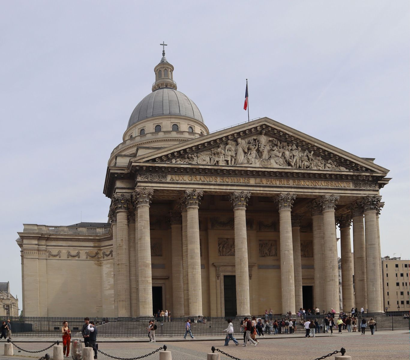 Panthéon, erbaut etwa dort, wo das Zentrum von Lutetia Parisiorum war