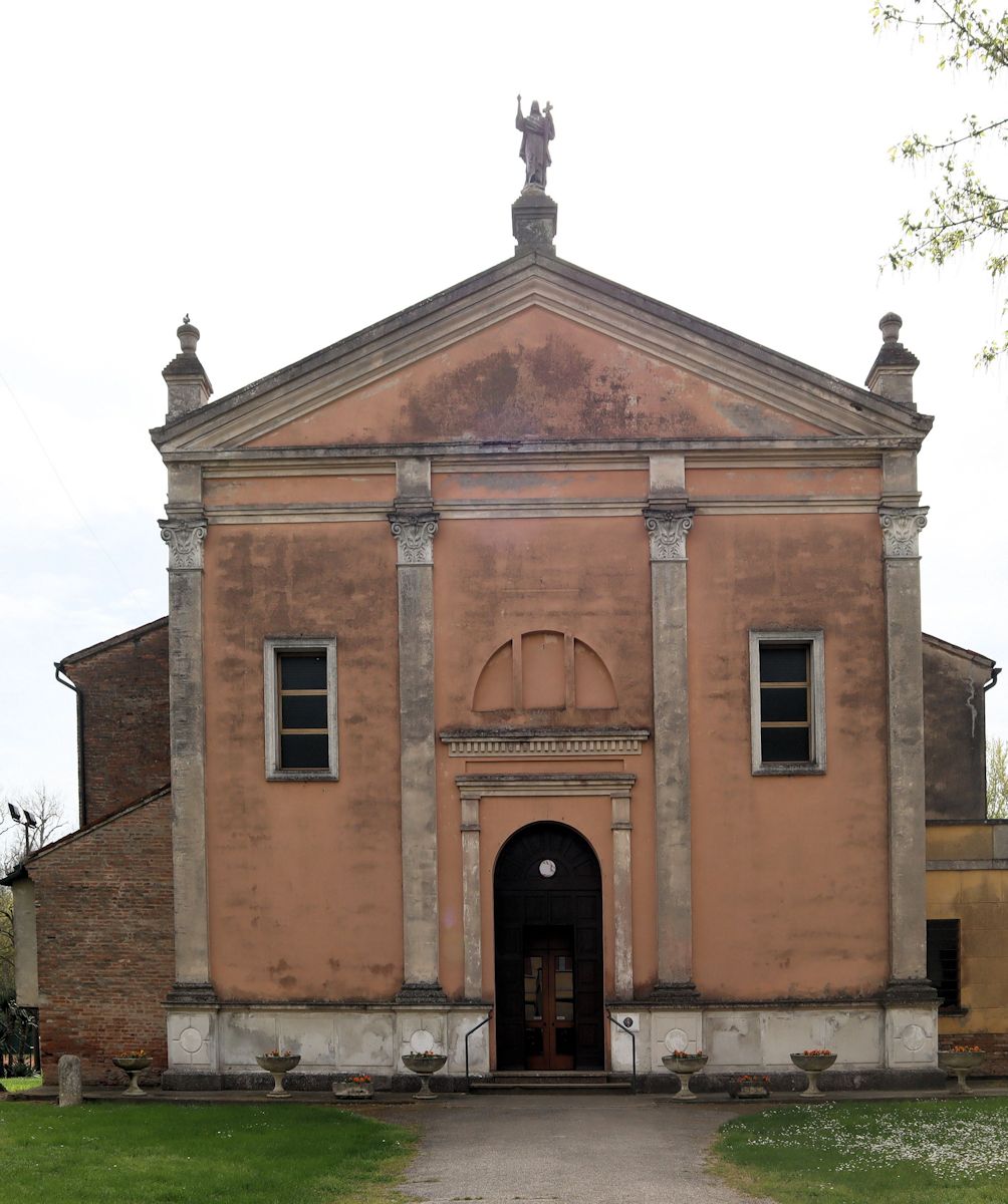 Pfarrkirche in Voghenza an der Stelle der einstigen Kathedrale