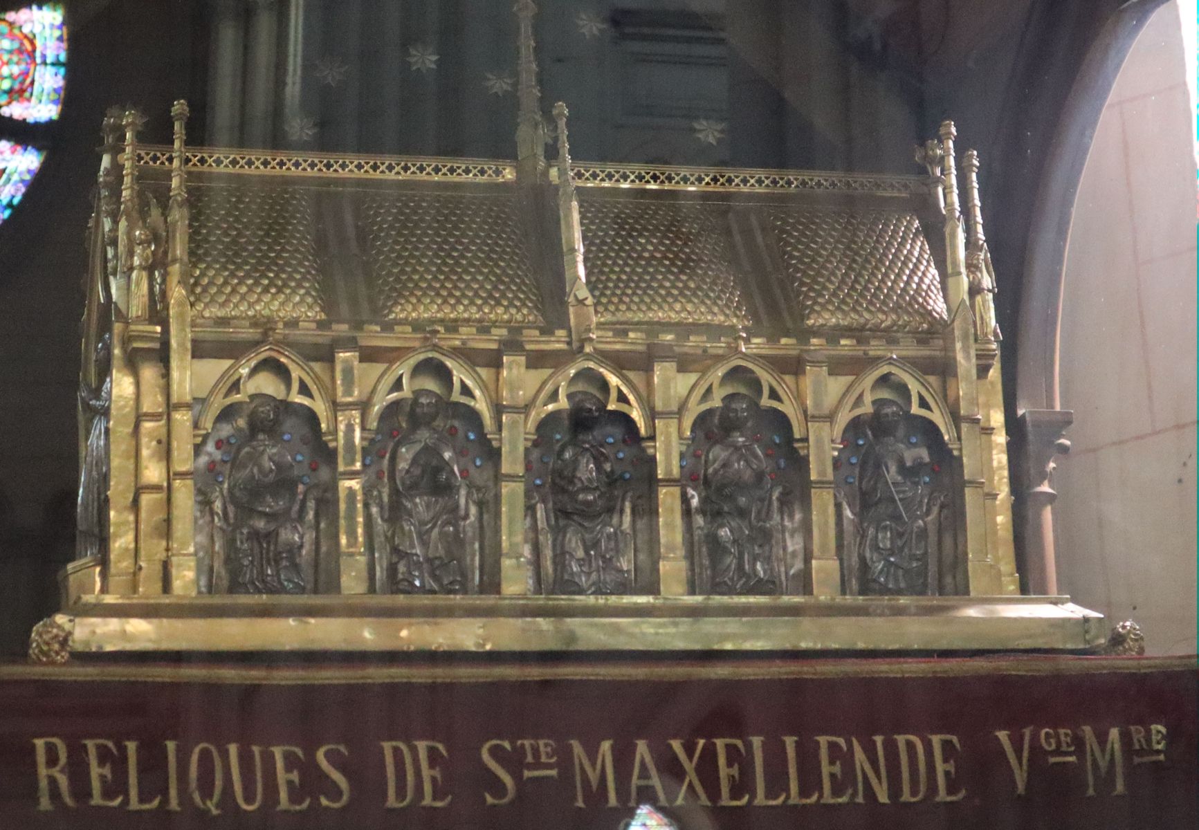 Reliquienschrein in der Kirche Sainte Maxellende in Caudry
