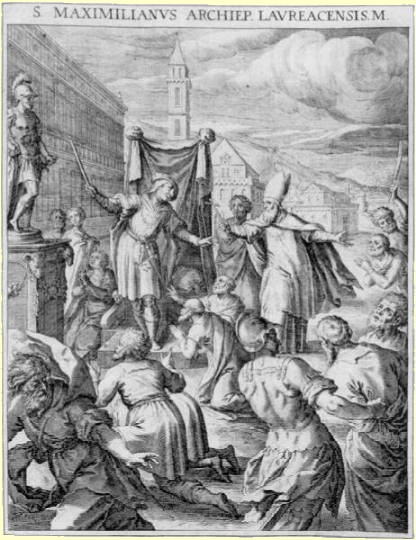 Raphael Sadeler, Kupferstich, in: Matthäus Rader, Bavaria Sancta I, München 1615