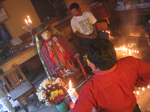 Maximón in Santiago Atitlán