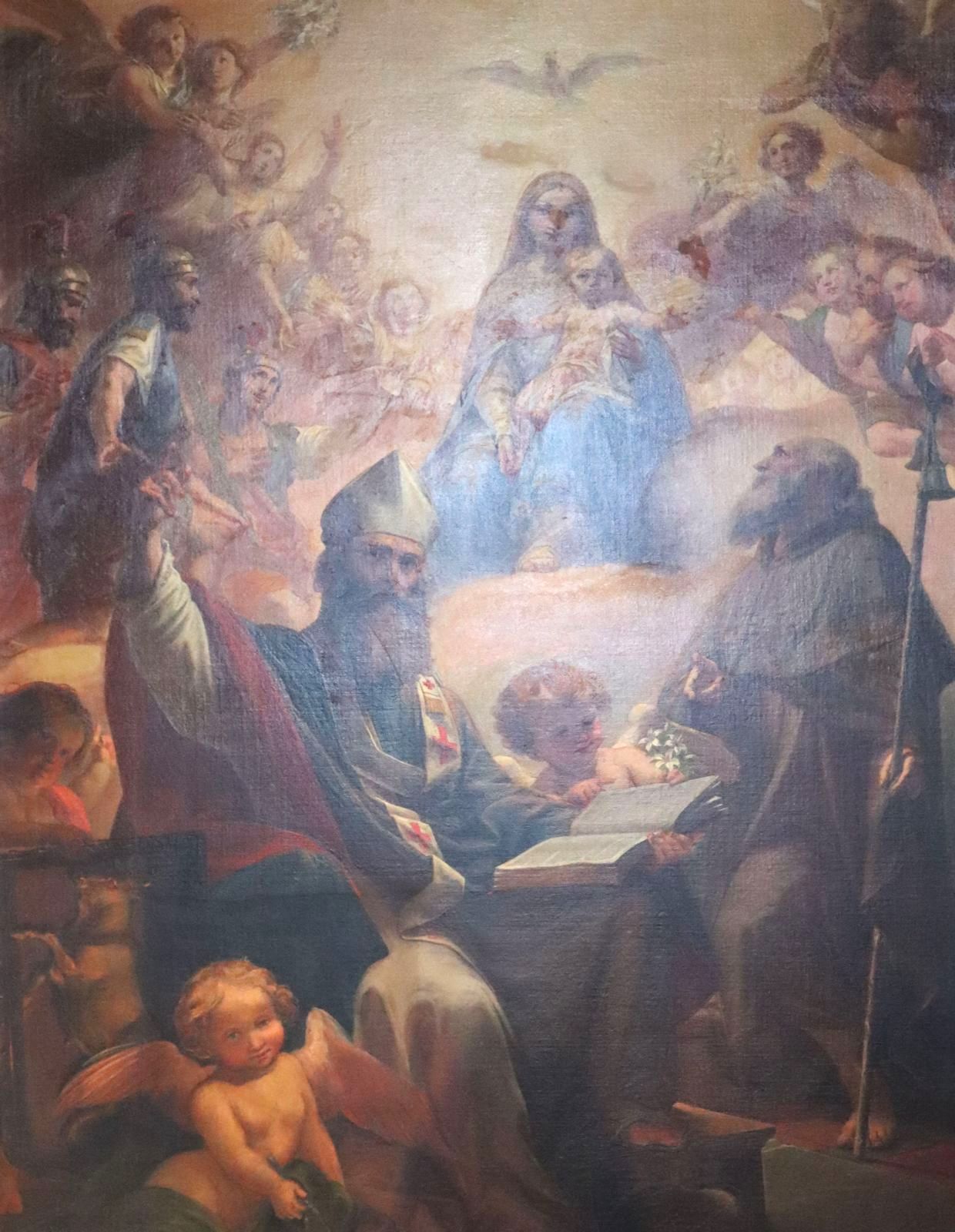 Rodolfo Morgari: Altarbild, um 1860, im Dom in Turin