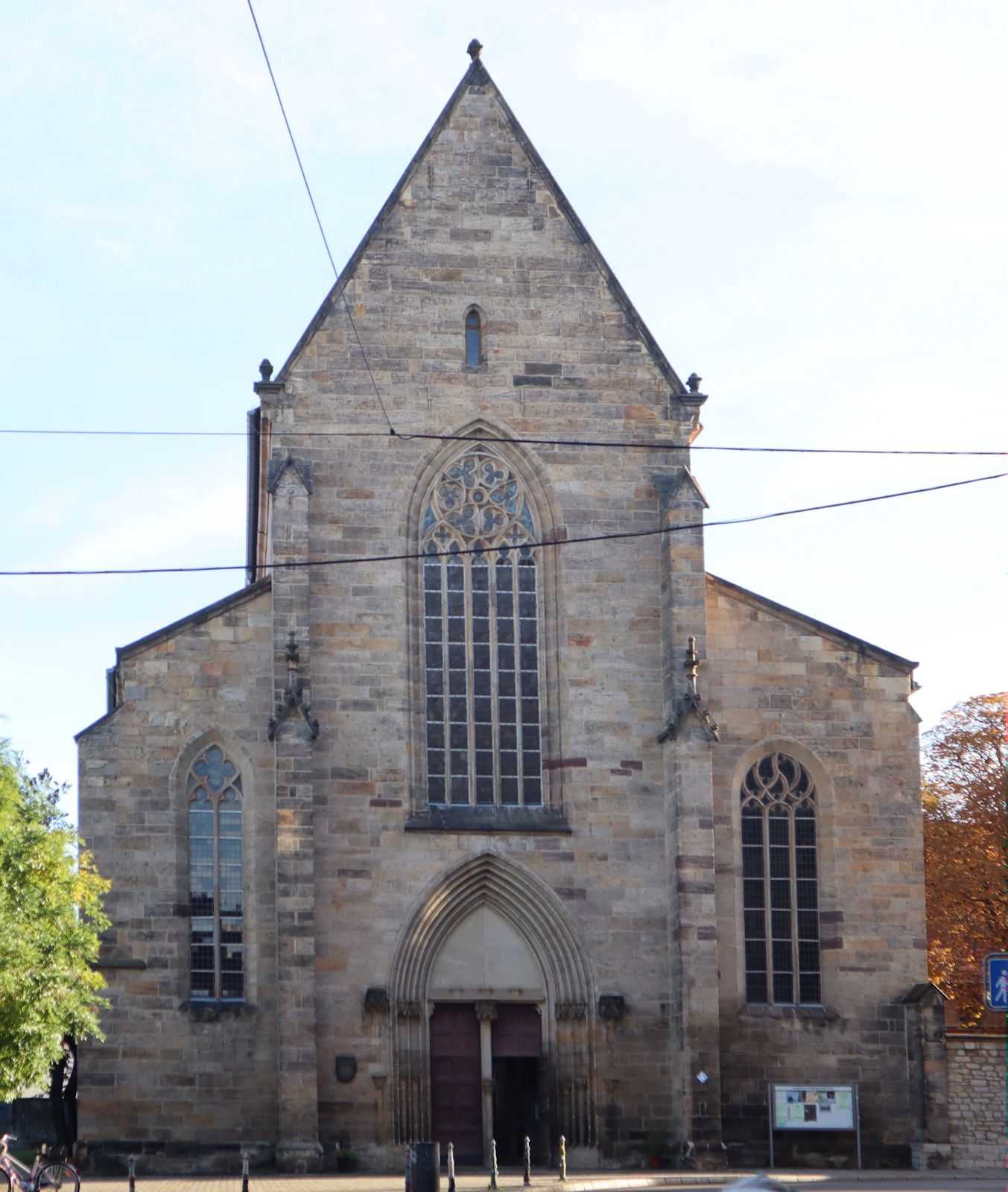Predigerkirche in Erfurt, seit 1525 evangelische Kirche