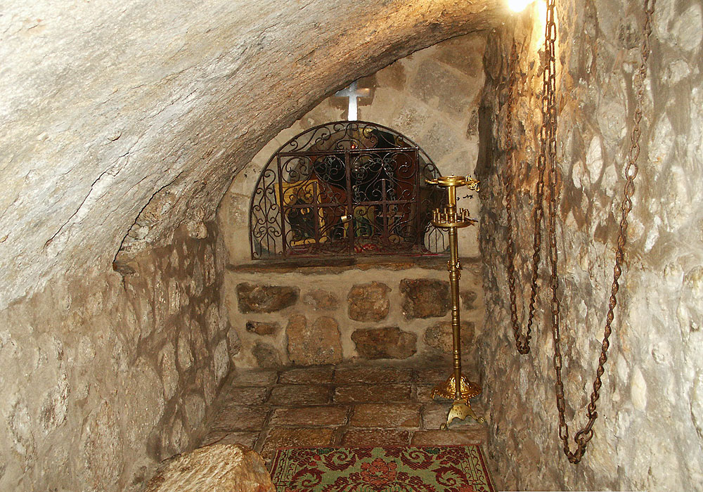 Melanias Einsiedelei am Ölberg bei Jerusalem
