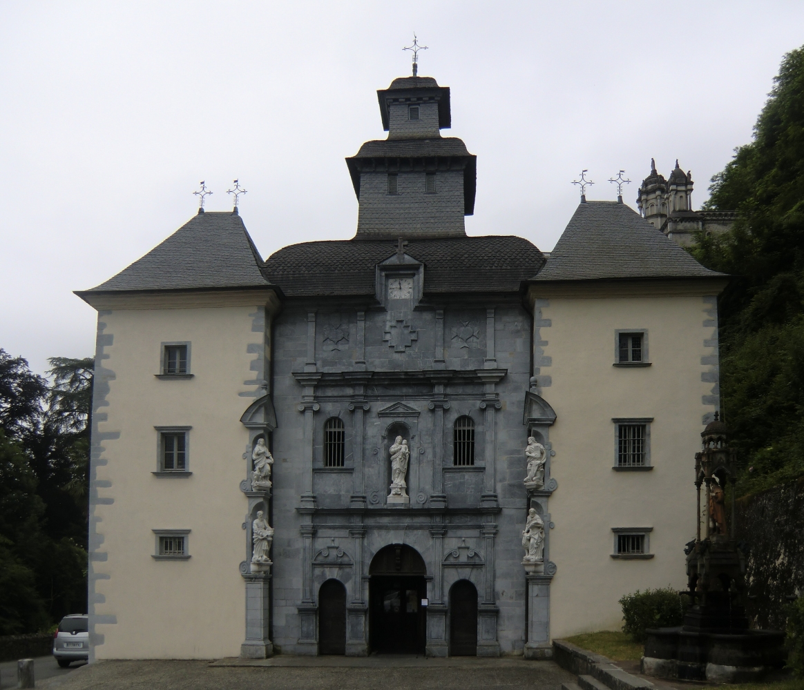 Das Sanktuarium in Lestelle-Bétharram; der heutige Bau wurde ab 1679 errichtet