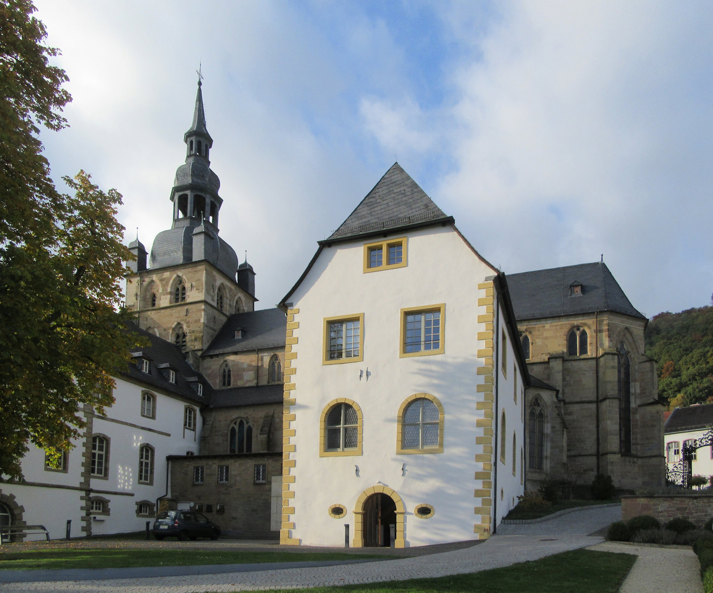 heutige Abtei der Benediktiner in Tholey