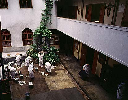 Das Ordenshaus in Calcutta