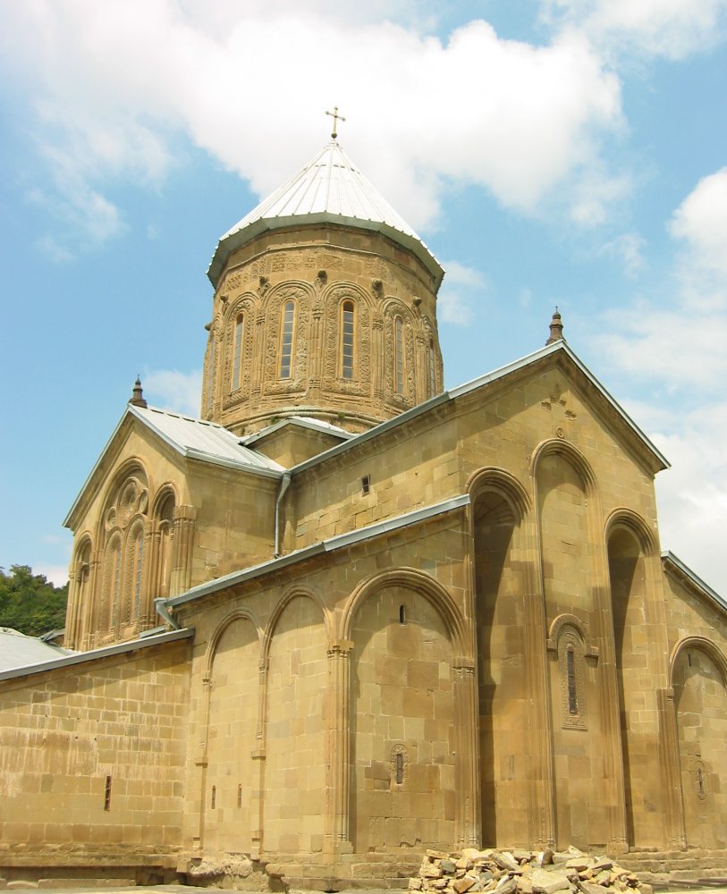 Die Samtawrokirche in Mtskheta, in der sich das Grab von Nana und Mirian III. sich befindet