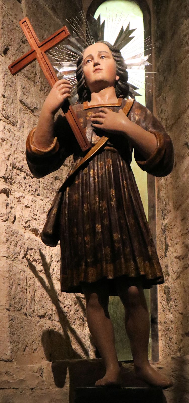 Statue in der Unterkirche der Kathedrale in Trani
