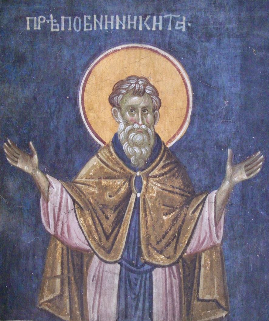 Fresko im Kloster Gračanica bei Pristina im Kosov