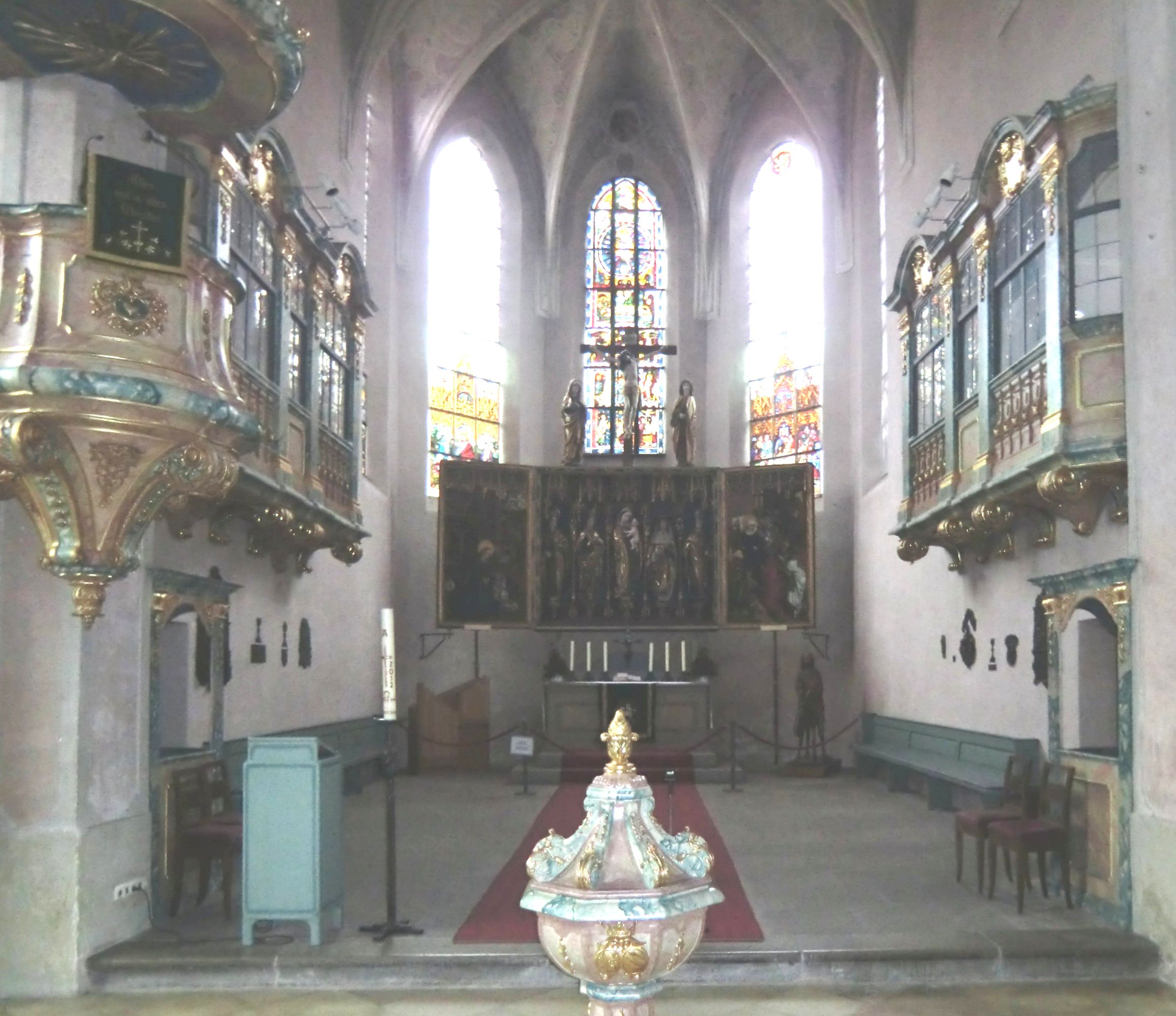 Evang.-lutherische Stadtkirche, frühere Kirche St. Maria, in Hersbruck