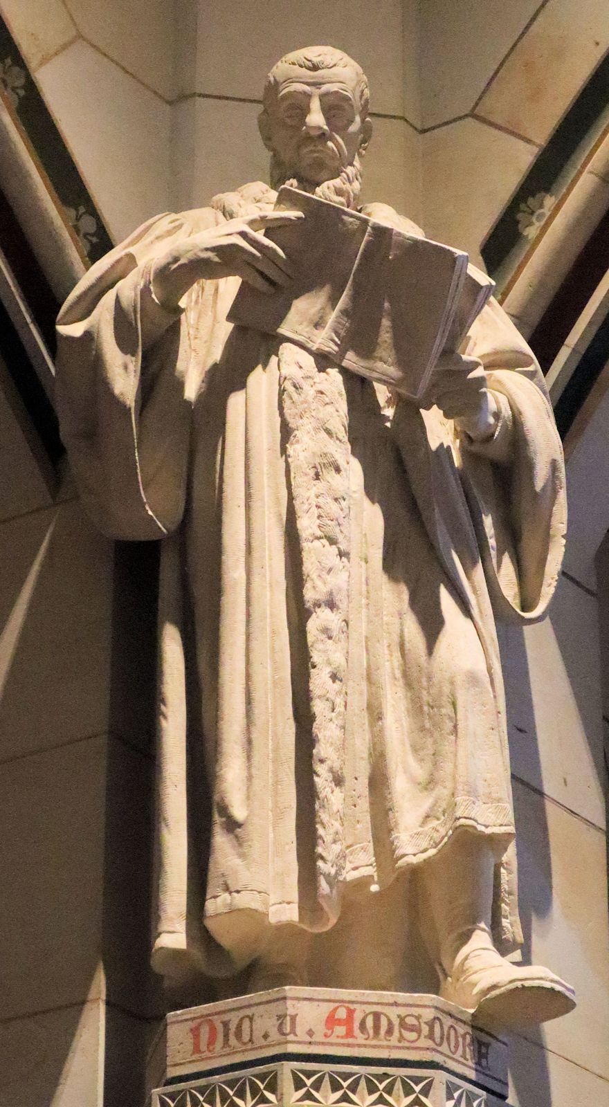 Rudolf Siemering (Entwurf): Statue, 1890, in der Schlosskirche in Wittenberg