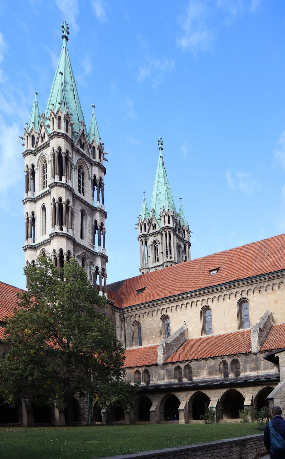 Kreuzgang und Dom in Naumburg